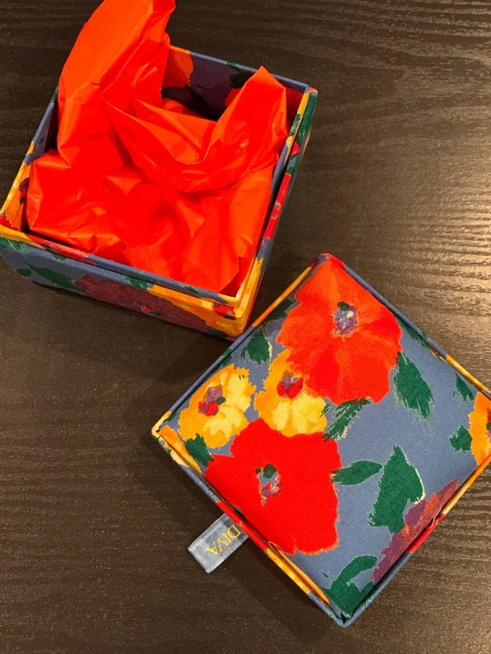 New Vintage Diva by Emanuel Ungaro,  Jewelry Box & Gift Bag, 1983